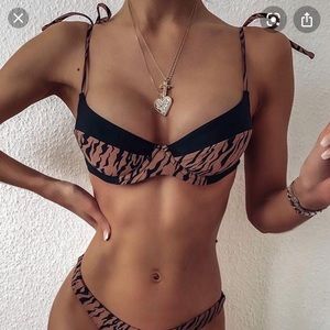 Tiger Mist - Axel Bikini Top - tiger